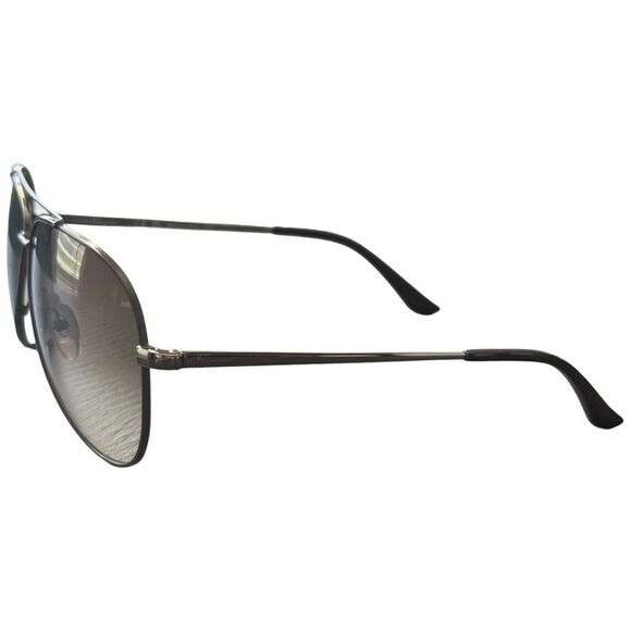 Salvatore Ferragamo 60mm Aviator Sunglasses In Espresso - Picture 3 of 12